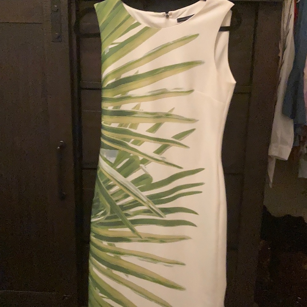Tommy Hilfiger Bamboo Print Sheath Dress